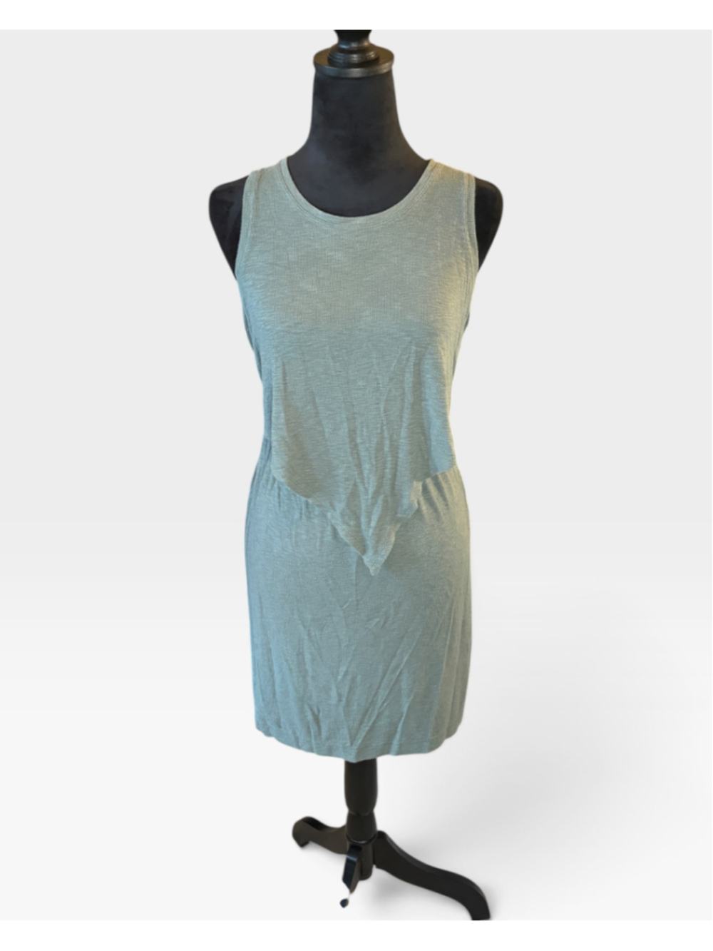 Aerie Olive Green Sleeveless Shirt Dress - Size XS